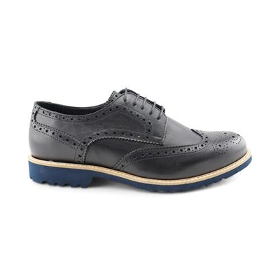 Derby da Uomo scarpe stringate in pelle nera con suola vibram extralight scarpa elegante nera da uomo allacciata in pelle Made in Italy Moda/Uomo/Scarpe/Scarpe stringate basse Otisopse - Napoli, Commerciovirtuoso.it