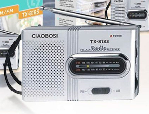Mini Radio Fm Portatile Classica Bande Am Fm Ricevitore Audio Con Cordino  Tx-8183 - commercioVirtuoso.it