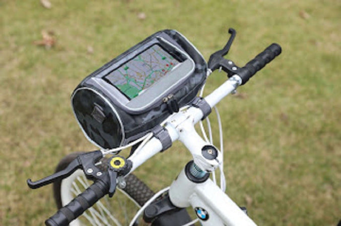 Borsa Manubrio Bicicletta Bici Tasca Touch Navigatore Smartphone Tracolla  Zx-9423 - commercioVirtuoso.it