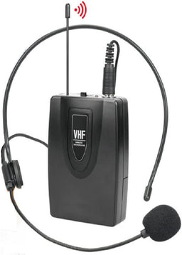 Amplificatore Vocale Portatile Con Microfono Ad Archetto Wireless Vhf 30mt  W737 - commercioVirtuoso.it