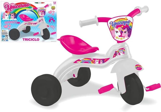Triciclo Bici Scooter 3 Ruote Con Pedali Bambina Baby Unicorno Bianco E Rosa Giochi e giocattoli/Sport e giochi all'aperto/Biciclette e tricicli/Tricicli Trade Shop italia - Napoli, Commerciovirtuoso.it