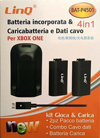Kit Caricabatteria Batterie Ricaricabili 4in1 Cavo Usb Per Controller Xbox One Bat-p4501 Videogiochi/Xbox One/Accessori/Batterie e caricabatterie/Caricabatterie Trade Shop italia - Napoli, Commerciovirtuoso.it