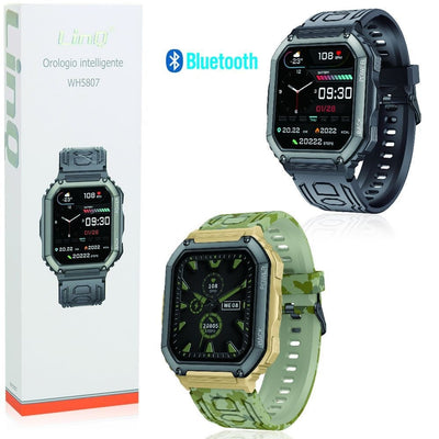 Smartwatch Bluetooth Smart Watch Sport Orologio Intelligente Sportivo Wh5807 Elettronica/Cellulari e accessori/Smartwatch Trade Shop italia - Napoli, Commerciovirtuoso.it