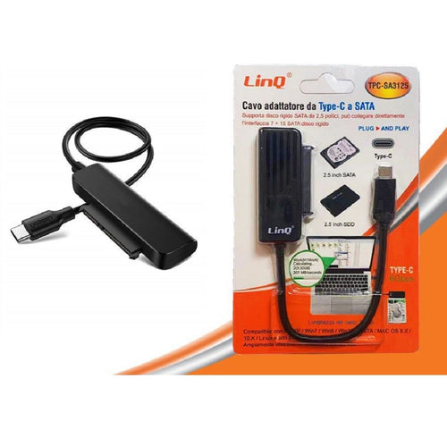 Convertitore Adattatore Da Hard Disk Usb Type-c A Sata A 15pin 2,5 Hdd Tpc-sa3125 Elettronica/Informatica/Accessori/Adattatori/Adattatori USB a USB Trade Shop italia - Napoli, Commerciovirtuoso.it