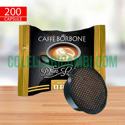 200 Capsule Caffè Borbone Don Carlo Miscela Oro