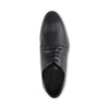 Derby pelle nera scarpa liscia elegante da uomo stringata in pelle nera artigianale Made in Italy Moda/Uomo/Scarpe/Scarpe stringate basse Otisopse - Napoli, Commerciovirtuoso.it
