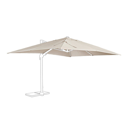 Telo per ombrellone "Saragozza" color sabbia e camino antivento, per esterno Giardino e giardinaggio/Arredamento da giardino e accessori/Ombrelloni tende e tettucci parasole/Ombrelloni Decor Space - Altamura, Commerciovirtuoso.it