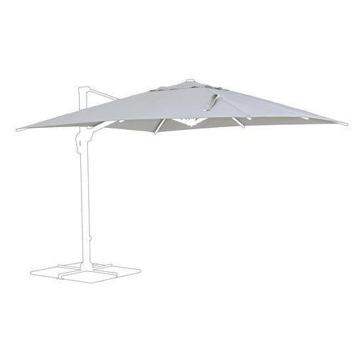 Telo ombrellone Ines in poliestere 250gr/m2 con camino antivento Giardino e giardinaggio/Arredamento da giardino e accessori/Ombrelloni tende e tettucci parasole/Ombrelloni Decor Space - Altamura, Commerciovirtuoso.it