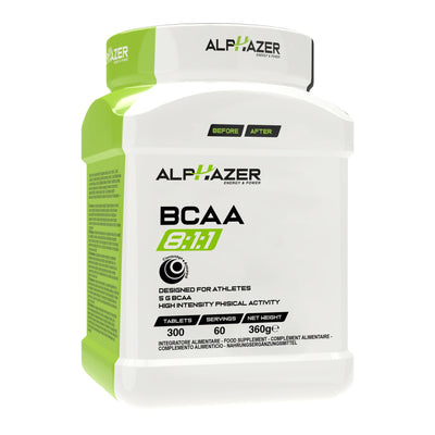 Alphazer Bcaa 8:1:1 300 Compresse Integratore Alimentare Di Aminoacidi Ramificati Per Sportivi