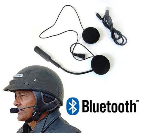 Interfono Bluetooth Impermeabile Per Casco Moto Mp3 Bt Microfono Auricolari  - commercioVirtuoso.it