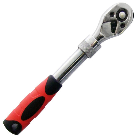CHIAVE A CRICCHETTO DA 1/2" REVERSIBILE ALLUNGABILE TELESCOPICO CRICCHETTO Fai da te/Utensili elettrici e a mano/Utensili a mano/Chiavi e chiavi inglesi/Chiavi a bussola Trade Shop italia - Napoli, Commerciovirtuoso.it