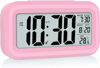 Sveglia Digitale Con Display Led A Batteria Smart Right Pink Rosa Luce Intelligente Casa e cucina/Decorazioni per interni/Orologi/Sveglie TRM Company - Polistena, Commerciovirtuoso.it