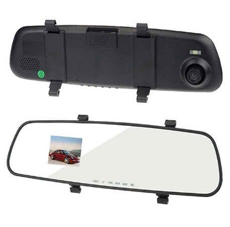 Specchietto Retrovisore Dvr Telecamera Full Hd 1080p 2.3 "lcd Per  Retrocamera - commercioVirtuoso.it