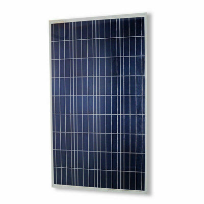 100W Pannello Solare Modulo Fotovoltaico 12V CELLE SILICIO PINZE BATTERIA