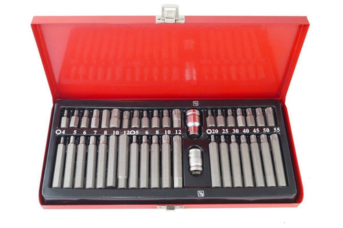 INSERTI CHIAVI BUSSOLE CHIAVI TORX HEX 1/2 3/8 KIT SET PROFESSIONALE 40 PZ Fai da te/Utensili elettrici e a mano/Utensili a mano/Chiavi e chiavi inglesi/Chiavi esagonali Trade Shop italia - Napoli, Commerciovirtuoso.it