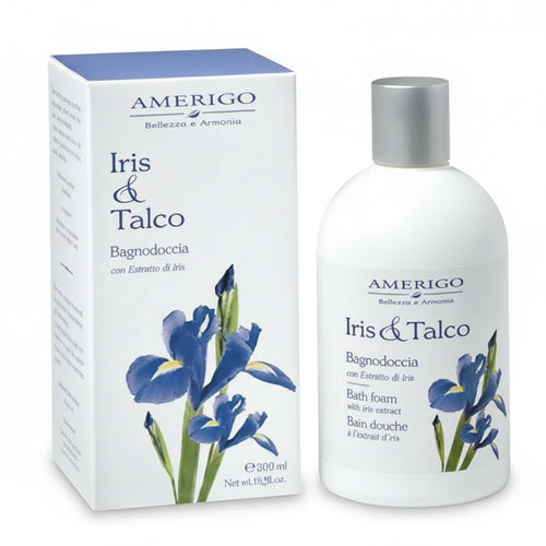 Bagnodoccia 300 ml Amerigo Linea Iris e Talco Azione detersiva addolcente Bagnodoccia Tiziana non solo gioielli - Civitanova Marche, Commerciovirtuoso.it