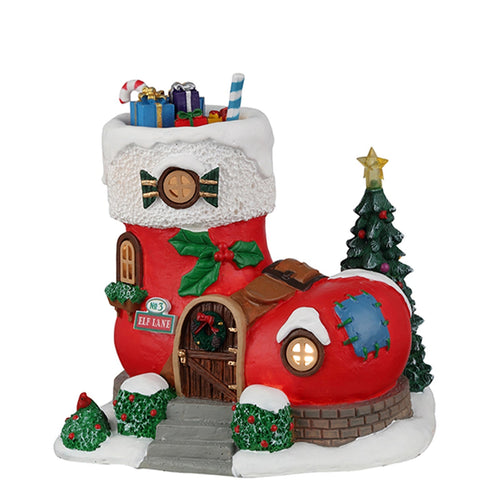 Decorazione N. 3 Elf Lane per Villaggio di Natale e presepe, in Resina da h 10,3 cm Casa e cucina/Decorazioni per interni/Addobbi e decorazioni per ricorrenze/Decorazioni natalizie/Oggettistica MagiediNatale.it - Altamura, Commerciovirtuoso.it
