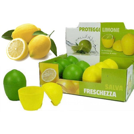 2 Pezzi X Contenitore Salvalimone Salva Freschezza Limone Porta Limoni
