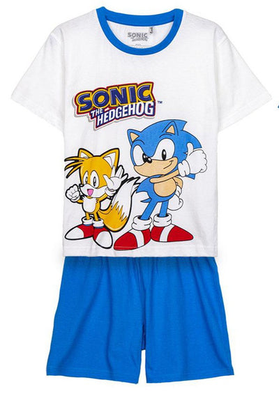 Pigiama Sonic da 6 a 12 anni Moda/Bambini e ragazzi/Abbigliamento/Pigiami e vestaglie/Pigiami due pezzi Store Kitty Fashion - Roma, Commerciovirtuoso.it