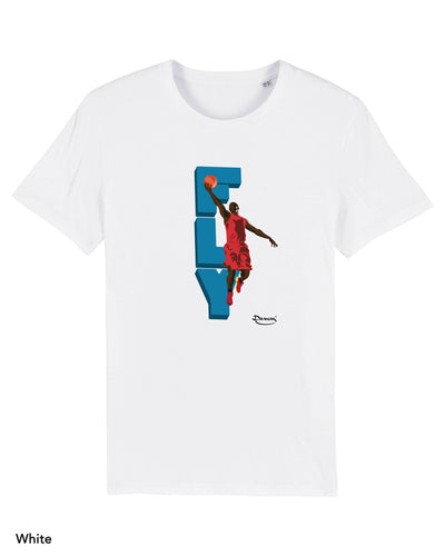 T-shirt da Uomo con stampa Fly - Sport Maglia a Maniche Corte DREAMERS Brand