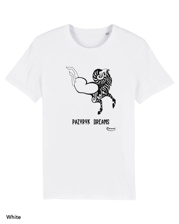T-shirt da Uomo con stampa "Tribale sogni di Pazyryk" Maglia a Maniche Corte DREAMERS Brand Moda/Uomo/Abbigliamento/T-shirt polo e camicie/T-shirt Dreamers Abbigliamento - Potenza, Commerciovirtuoso.it