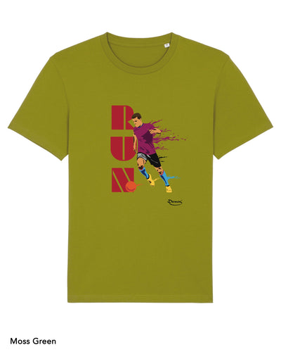 T-shirt da Uomo con stampa Corri - Run Maglia a Maniche Corte DREAMERS Brand Moda/Uomo/Abbigliamento/T-shirt polo e camicie/T-shirt Dreamers Abbigliamento - Potenza, Commerciovirtuoso.it