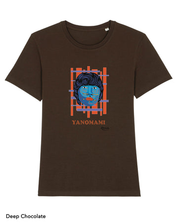 T-shirt da Uomo con stampa "Yanomami" Maglia a Maniche Corte DREAMERS Brand Moda/Uomo/Abbigliamento/T-shirt polo e camicie/T-shirt Dreamers Abbigliamento - Potenza, Commerciovirtuoso.it