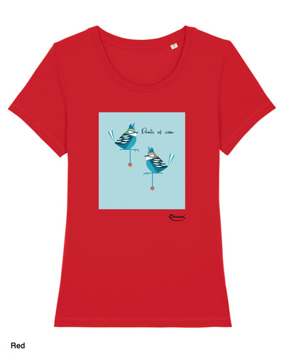 T-shirt da Donna con stampa Punti di vista - View Maglia a Maniche Corte DREAMERS Brand Moda/Donna/Abbigliamento/T-shirt top e bluse/T-shirt Dreamers Abbigliamento - Potenza, Commerciovirtuoso.it