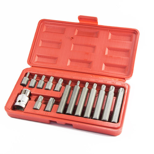 KIT SET INSERTI CHIAVI BUSSOLE TORX 15 PZ HEX 1/2 H10 PROFESSIONALE 15 PZ TORX Fai da te/Utensili elettrici e a mano/Utensili a mano/Chiavi e chiavi inglesi/Chiavi esagonali Trade Shop italia - Napoli, Commerciovirtuoso.it