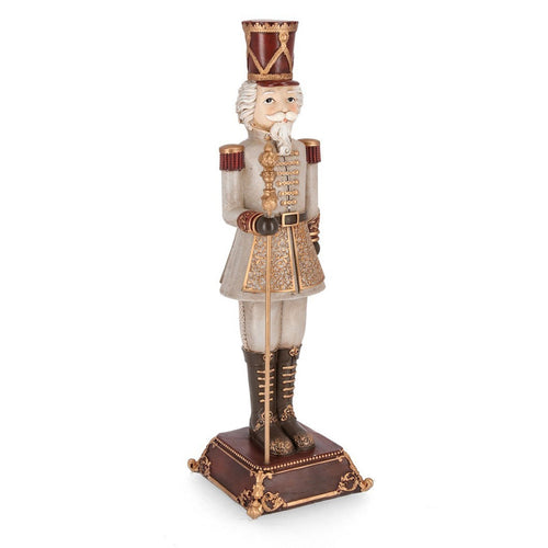 Statuetta decorativa in poliresina Soldatino schiaccianoci Edwyn natalizio h 42 cm Casa e cucina/Decorazioni per interni/Addobbi e decorazioni per ricorrenze/Decorazioni natalizie/Schiaccianoci MagiediNatale.it - Altamura, Commerciovirtuoso.it