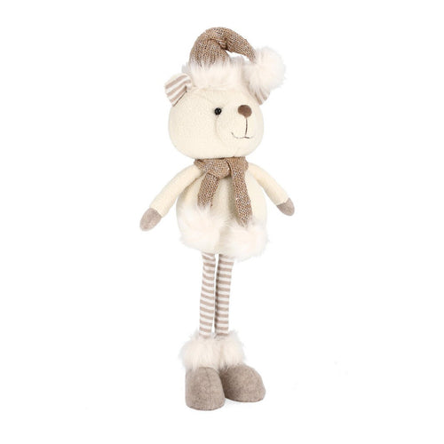 Orsetto peluche Kary colore avorio-beige per interno h 57 cm Casa e cucina/Decorazioni per interni/Addobbi e decorazioni per ricorrenze/Decorazioni natalizie/Luci natalizie/Catene luminose per esterni MagiediNatale.it - Altamura, Commerciovirtuoso.it