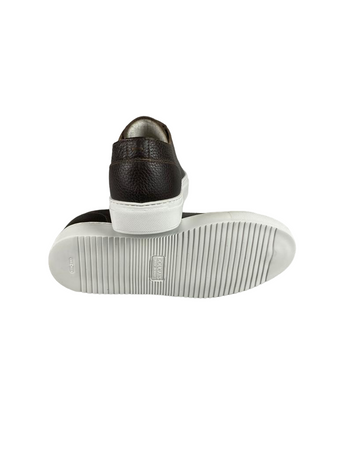 Scarpa uomo Doucal's - Sneaker in pelle - Colore Marrone Moda/Uomo/Scarpe/Sneaker e scarpe sportive/Sneaker casual Couture - Sestu, Commerciovirtuoso.it