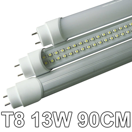 TUBO NEON LED 13W - 288-330 SMD "90 CM" 6500K 3000K LUCE BIANCA FREDDA CALDA T8  Trade Shop italia - Napoli, Commerciovirtuoso.it