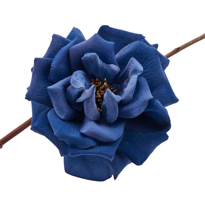 Rosa Blu in tessuto vellutato con clip decorazione per interno da 16 cm Casa e cucina/Decorazioni per interni/Addobbi e decorazioni per ricorrenze/Decorazioni natalizie/Ghirlande e corone MagiediNatale.it - Altamura, Commerciovirtuoso.it