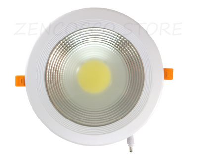Plafoniera 20W Faretto COB LED da Incasso Tondo 1600lm 220V Illuminazione/Illuminazione per interni/Luci da incasso Zencoccostore - Formia, Commerciovirtuoso.it