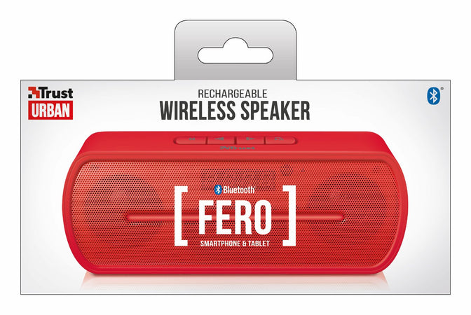 Mini Cassa Wireless Bluetooth Altoparlante Stereo Rosso Trust Urban Fero Elettronica/Audio e video portatile/Accessori/Casse portatili e Docking Station con altoparlanti/Casse portatili Bluetooth Scontolo.net - Potenza, Commerciovirtuoso.it