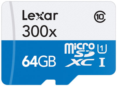 Scheda di Memoria Lexar MicroSDHC 300x, Classe 10, 64 GB, Bianco/Blu Elettronica/Informatica/Dispositivi archiviazione dati/Dispositivi archiviazione dati esterni/Schede di memoria/Schede SecureDigital Scontolo.net - Potenza, Commerciovirtuoso.it
