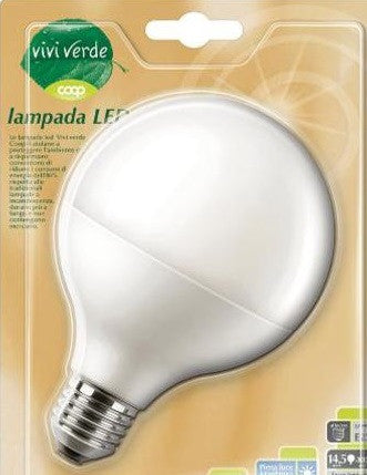 LAMPADA LED COOP GLOBO E27 CLASSE ENERGETICA A+ LUCE CALDA 17W Illuminazione/Lampadine/Lampadine a LED Scontolo.net - Potenza, Commerciovirtuoso.it