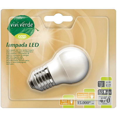 LAMPADINA LED COOP MINIGLOBO E27 350 Lumen CLASSE A+ Illuminazione/Lampadine/Lampadine a LED Scontolo.net - Potenza, Commerciovirtuoso.it