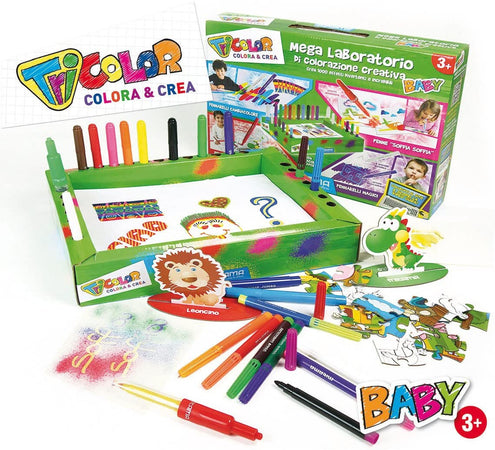 Mega Laboratorio di colorazione creativa Tricolor Mitama BABY Giochi e giocattoli/Attività creative/Accessori per disegnare e colorare/Pastelli Scontolo.net - Potenza, Commerciovirtuoso.it