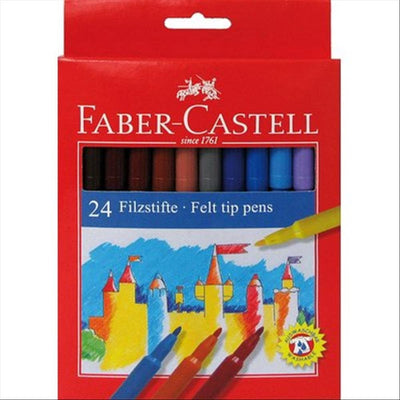 Multicolore marcatore 24 pezzi Faber-Castell 153024A
