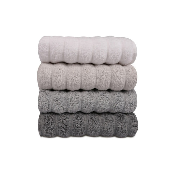 Asciugamani bagno 100% cotone per viso turchese cobalto 55x100 cm