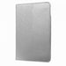 Custodia protettiva rotante in similpelle argento per iPad 2/3/4