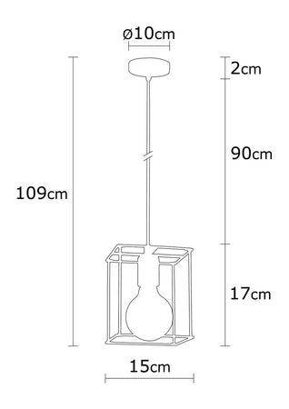 Noor Lampadario Selimiye N-1172 15 x 109 cm, 1 x E27, 100W, nero Illuminazione/Illuminazione per interni/Lampadari lampade a sospensione e plafoniere/Lampadari Scontolo.net - Potenza, Commerciovirtuoso.it