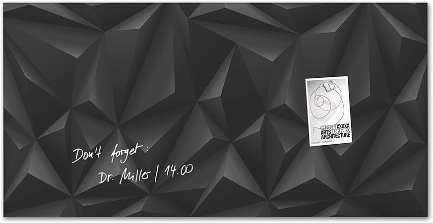 Lavagna magnetica SIGEL GL261 di vetro/bacheca di vetro Artverum, Design Black-Diamond, 91 x 46 cm Giochi e giocattoli/Attività creative/Lavagne/Lavagnette Scontolo.net - Potenza, Commerciovirtuoso.it