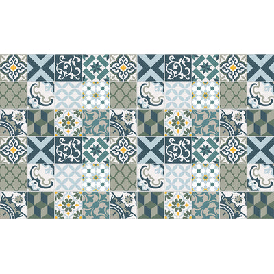 Ambiance Set di 60 adesivi murali Mosaico tanza, 15 × 15 cm A796