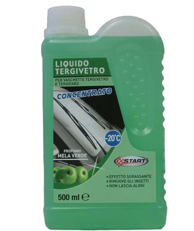START Liquido tergivetro concentrato profumato alla Mela Verde -20°C 500ML Auto e Moto/Cura auto e moto/Pulizia finestrini/Detergenti lavavetri Scontolo.net - Potenza, Commerciovirtuoso.it