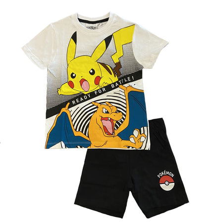 T-shirt con Pantaloncini Pokemon Moda/Bambini e ragazzi/Abbigliamento/Completi e coordinati/Completi due pezzi con pantaloncino Store Kitty Fashion - Roma, Commerciovirtuoso.it