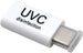 Sterilizzatore raggi UV portatile per smartphone con ingresso USB type-C (bianco)