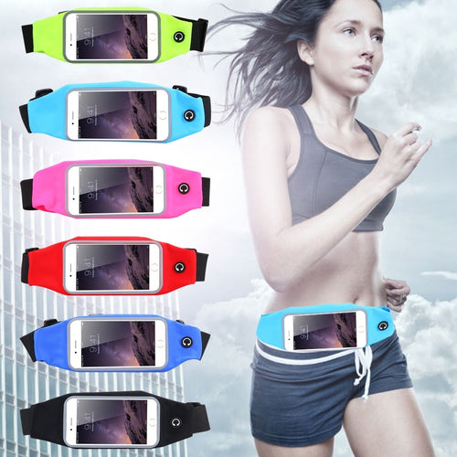 CINTURA CON TASCHE ZIP SPORT BELT MARSUPIO PORTA SMARTPHONE CELLULARI 4,7 Sport e tempo libero/Sport/Corsa/Marsupi Trade Shop italia - Napoli, Commerciovirtuoso.it